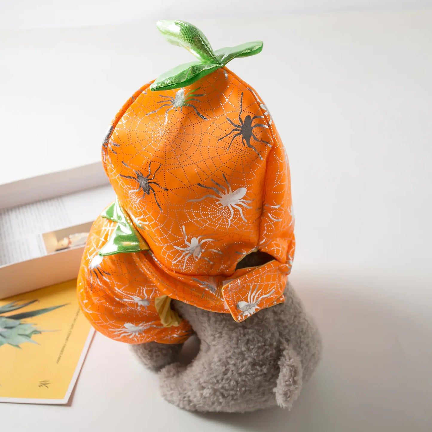 Halloween Costume for Dogs and Cats - Funny Pumpkin Outfit