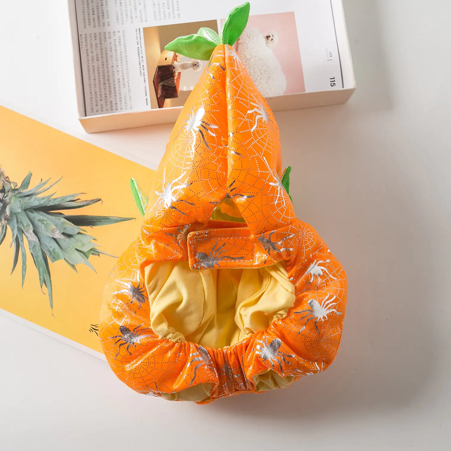 Halloween Costume for Dogs and Cats - Funny Pumpkin Outfit