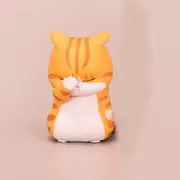 Cute Facepalm Cat Figurine for Desk and Home Decor