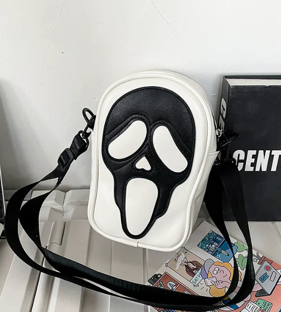 Mini Skull Coin Purse Crossbody Bag