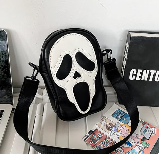 Mini Skull Coin Purse Crossbody Bag