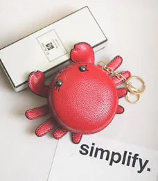 Trendy Crab Coin Purse - Cute Children's Wallet