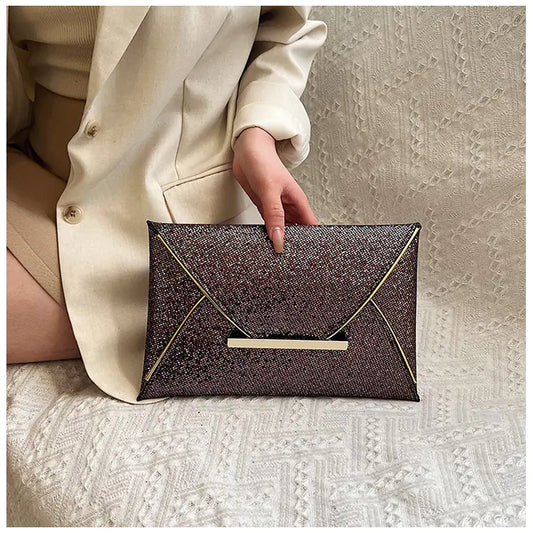 Sequin Clutch Bag - Elegant Fashion Party Purse